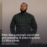 Adam Scott Instagram - An innocent man, CJ Rice, was finally freed yesterday after being exonerated for a crime he didn’t commit—after 13 YEARS in prison. Thanks to @innocenceproject, @jaketapper & many others, CJ is finally out—and could use our help. Any amount is appreciated, gofundme link in my bio.