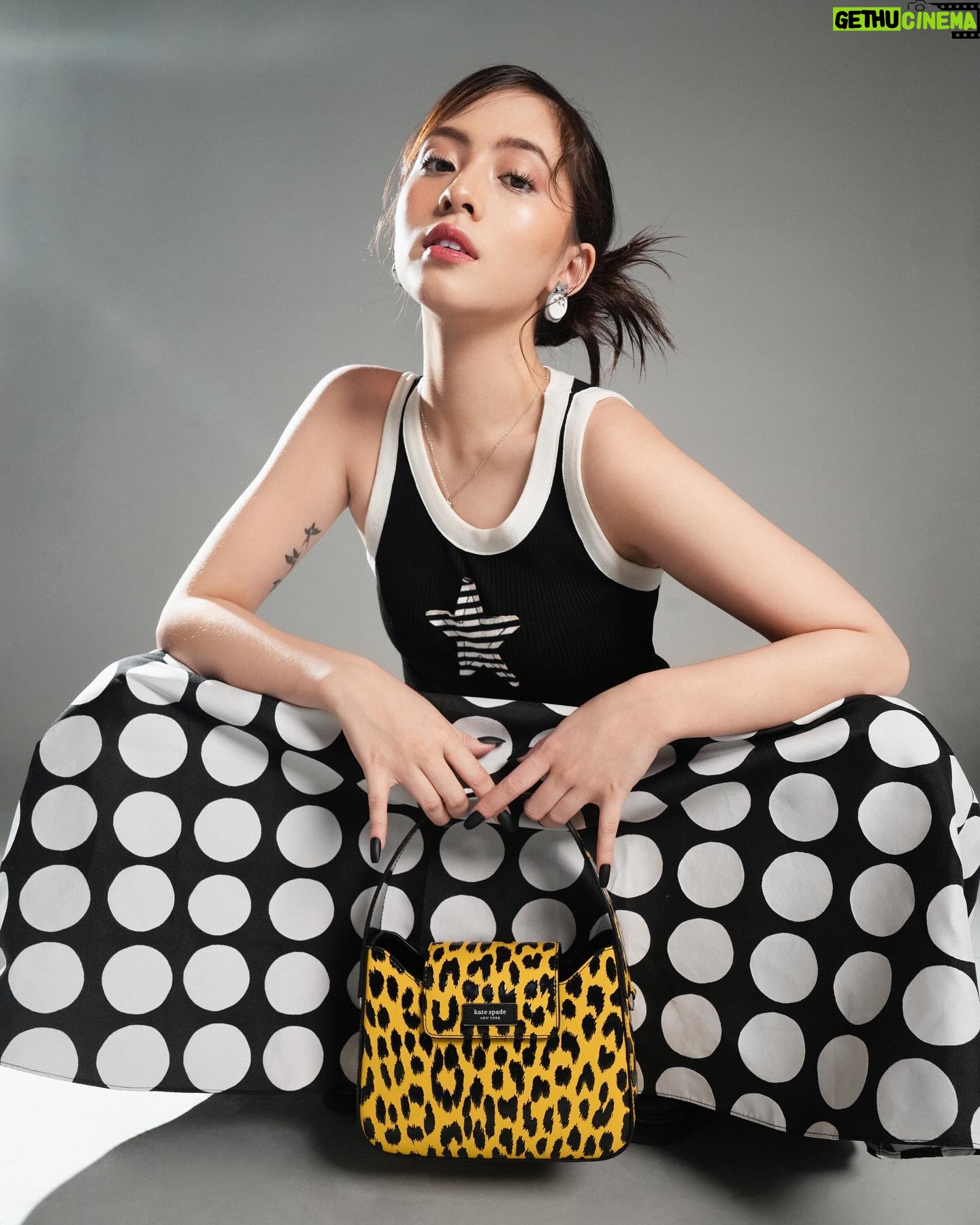 Adhisty Zara Instagram - #STARRING @zaraadhsty All in @katespadeny Photographer @winstongomez #winstongomez Stylist @carolinemeliala Mua @kikylutan Hair @ade_ragil_hairdo Studio @11.11studiojakarta Nails @linneabeautybar_id