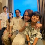 Adhisty Zara Instagram - Selamat lebaran!!! Maaf lahir batin ya💝 (kurang anak pertama gi sakiedh)