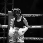 Adhisty Zara Instagram - Kemarin adalah sebuah hari yng akhirnya gue lewatin. Dengan latihan kurang lebih di 10 hari jadilah kuda lumping😂😭 Terimakasih untuk @superstarknouckout atas pengalaman yng sangat seruu🔥🥊 Untuk kak lula @lulalahfah selamat atas kemanangannya! km keren banget!
