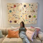 Adhisty Zara Instagram – 🌙✨ Nestled in this charming apartment, where delightful nights turned into cherished memories. From its cozy comforts to the playful vibes and Instagram-worthy aesthetics, every moment here felt like a dream! thank u @sonarparaiso