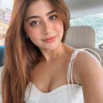 Aditi Bhatia Instagram – got the car precisely for the vanity mirror 🫢