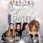 Adore Delano Instagram - IT’S GOING DOWN TONIGHT AT @roscoestavern!!!!!! Let’s get ready to PARTY with these beauties starting off with the viewing party for All Stars 7 at 7 🫠