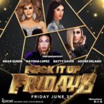 Adore Delano Instagram - IT’S GOING DOWN TONIGHT AT @roscoestavern!!!!!! Let’s get ready to PARTY with these beauties starting off with the viewing party for All Stars 7 at 7 🫠