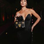 Adria Arjona Instagram – @schiaparelli 🖤🖤