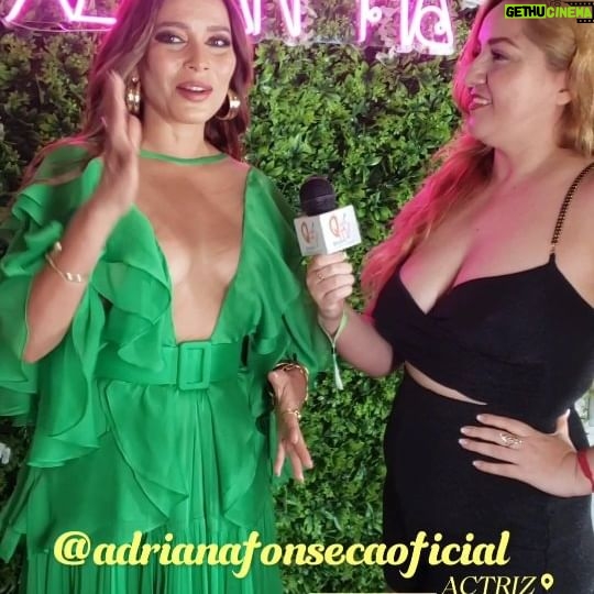 Adriana Fonseca Instagram - @adrianafonsecaoficial y su mensaje a las mujeres desde el @xamanha_festival Gracias a @rosyvazquezoficial por la entrevista