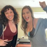 Adriana Fonseca Instagram - Pilates on crack 💪🏾 . . #pilates #lifestyle #pilatesreformer #pilateslovers #strongwomen #girls #cute