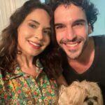 Adriana Louvier Instagram - Acá en Brasil hace dos horas empezó el 2024, con 27 grados y mucha familia. Que venga lo mejor y que nos vaya bonito.