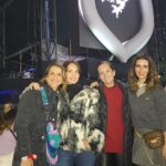 Adriana Louvier Instagram - Noche de concierto… @claudiaalvarezo @paogiordano ❤️‍🔥 Gracias amiga hermosa, que bonito fue verte en el escenario. A ti y a todos. @maiteperroni