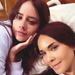 Adriana Louvier Instagram - Les dejo unas fotos de la serie “La mujer del Diablo” Con @azulguaita 🖤 @vixoriginals “Soledad y Daniela”
