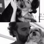 Adriana Louvier Instagram - No había podido escribir por aquí, el dolor tan grande que tenía y él no aceptar que mi perrito amado partió. Estas fotos son unas cuantas de millones de momentos que pasamos con él, juntos, siempre con tanto amor.Es un pequeño homenaje para nuestro Lec. Mi gran compañero, mi amigo, mi sombra en la casa, quien más me ha cuidado y demostrado un amor infinito. Quienes nos conocen saben lo mucho que lo amamos y lo que significa hoy ya no estar con él. Tuve tanto miedo de que este día llegara, ahora nos toca vivir sabiendo que está por todos lados a donde vamos, nos acompañará siempre. Hasta luego mi perrito guerrero, amor eterno. Tu familia que te ama. ❤️ Gracias amor por todo el esfuerzo y amor para todos en la casa y para Lec. @gutosalas Y muchas gracias @veterinaryoncology y @mvzlorenasamano por su gran dedicación y atención con Lec. 🙏🏽