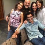 Adriana Louvier Instagram - Festejando la vida 🤍 @la_serradilla @rubelia @andrespalaciosd1 @adriano_numa