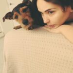 Adriana Louvier Instagram - No había podido escribir por aquí, el dolor tan grande que tenía y él no aceptar que mi perrito amado partió. Estas fotos son unas cuantas de millones de momentos que pasamos con él, juntos, siempre con tanto amor.Es un pequeño homenaje para nuestro Lec. Mi gran compañero, mi amigo, mi sombra en la casa, quien más me ha cuidado y demostrado un amor infinito. Quienes nos conocen saben lo mucho que lo amamos y lo que significa hoy ya no estar con él. Tuve tanto miedo de que este día llegara, ahora nos toca vivir sabiendo que está por todos lados a donde vamos, nos acompañará siempre. Hasta luego mi perrito guerrero, amor eterno. Tu familia que te ama. ❤️ Gracias amor por todo el esfuerzo y amor para todos en la casa y para Lec. @gutosalas Y muchas gracias @veterinaryoncology y @mvzlorenasamano por su gran dedicación y atención con Lec. 🙏🏽
