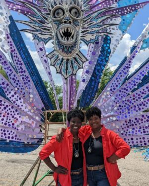 Adrienne C. Moore Instagram - #BTS to episode 3 of @prettyhardcases directed by the amazingly talented @directedbykells and written by the just as equally talented @carsasm. I had such a fun time with this episode because I got to film my first #caribana experience and then attend a real one that same year. #fortheculture
Thank you @torontorevellers for letting me participate in your mas camp. I had an incredible time. My legs never hurt so much afterwards. But it was the good hurt.
And to all my @northwesternu college friends that ditched me back in the day to go #Toronto for #caribana, I finally got my chance. You know who you are!! (@lmoney21 @stewartstarlit @lexeeberry etc...)

I had so much fun that I lost my phone (shame to the person that took it and didn't return it 👅)

Hope you're loving the new season!