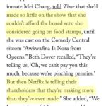 Adrienne C. Moore Instagram - So proud of the ladies that spoke up. If people only knew how unpopular some became when they tried to speak up and renegotiate their deals. As a series regular, I was stuck between a rock and a hard place. Studios and big corporations have an interesting way of dividing and conquering casts. Hopefully now shedding light on the issue, will bring about fair and equal change. Read the full article in the New Yorker. Link in bio. #sagaftrastrong ****************************** Reposted @kimikoglenn link to full article in my bio 🍊 share share share #sagaftra #sagaftrastrike #sagstrike #oitnb #orangeisthenewblack #orangefamily #orangefam