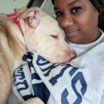 Adrienne C. Moore Instagram - H A P P Y N A T I O N A L P U P P Y D A Y. To know me is to know how much I love these 3. S/O to puppy rescue. @mowgli.and.lola I rescued in LA (@hopeforpawsrescue) and my @loddy.doddy I found on the streets of ATL. Or should I say, they rescued me. Love you pooches. And even though you're getting older, you'll always be my puppies. 💋 Can you guess which puppies are Lola and Mowgli in the first picture? #rescuedog #dogsofinstagram