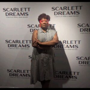Adrienne C. Moore Instagram - There's no place like home! And by home, I mean the theater!! So excited to see some amazing productions while I'm in The Big Apple. GO SEE @phyllida_lloyd's GRENFELL at @stannswarehouse  AND  SCARLETT DREAMS at @greenwich_house starring one of my nearest and dearest friend/sister @belle_tastic. Both shows are insanely moving and provocative, what theater should always aim to be. 

Here are some of my highlights! Oh yes, and I kept the glasses; wore them all night. AND I got to dance with one of my favorite persons, MAMA JO! #IYKYK! 

Go support #theatre 

#theatrekid #grenfell #ai #dance