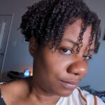 Adrienne C. Moore Instagram - The curl before the storm. #naturalhair #washngo #nomakeup #nofilter