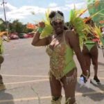 Adrienne C. Moore Instagram - #BTS to episode 3 of @prettyhardcases directed by the amazingly talented @directedbykells and written by the just as equally talented @carsasm. I had such a fun time with this episode because I got to film my first #caribana experience and then attend a real one that same year. #fortheculture Thank you @torontorevellers for letting me participate in your mas camp. I had an incredible time. My legs never hurt so much afterwards. But it was the good hurt. And to all my @northwesternu college friends that ditched me back in the day to go #Toronto for #caribana, I finally got my chance. You know who you are!! (@lmoney21 @stewartstarlit @lexeeberry etc...) I had so much fun that I lost my phone (shame to the person that took it and didn't return it 👅) Hope you're loving the new season!