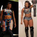 Adrienne Reese Instagram - Then vs now! Not putting a number on it but I have found my stride in the gym. I'm happy at with progress. It's been a bigger fight that you know but your #ForeverROHChamp is ready for all obstacles that come my way and when it's time... I hope they are ready... BWAHAHHAHA