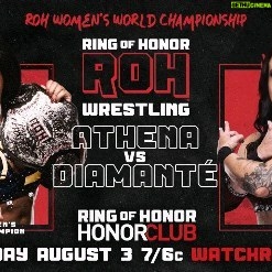 Adrienne Reese Instagram - .@ringofhonor Tonight on my show we break #porcelain !!! This match is brought to you by my new bestie @lexynair #ForeverROHChamp #FallenGoddess #TheAlpha #JoshiKiller #ROHGateKeeper And before the show starts wr are playing some Mario kart on my twitch ! TWITCH.TV/HALFDRAGONAP