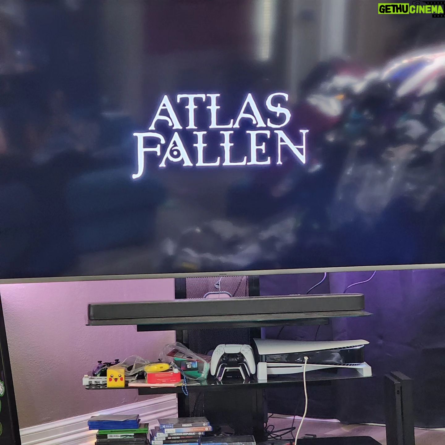 Adrienne Reese Instagram - .@deck13interactive Just beat #AtlasFallen , honestly the story kept me soo intrigued the entire time! Had a blast creating armor and becoming nyal. thank you guys for a fun experience and something different!! -With love and anger Athena #ForeverROHChamp