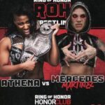 Adrienne Reese Instagram - .@Ringofhonor Tonight your #FallenGoddess will retire broken @RealMMartinez again and this time for good. Tonight I will continue my rule, violence, and dominace on my show! Get the nursing home ready... ha With love and anger, ATHENA #ForeverROHChamp #TheAlpha #MinionOverlord
