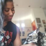 Adrienne Reese Instagram - Me and my demon...