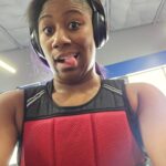 Adrienne Reese Instagram - Been super frustrated so taking it out on the gym with weighted vest leg day!
