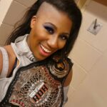 Adrienne Reese Instagram - .@ringofhonor 1 year as champion 1 year of must see violence 1 year of me! Thank you to the my fans that believed in me and the trolls that motivated me. Thanks to TK for my show and letting me be me!! I'm you #ForeverROHchamp and 2024 I hope to be the first ever triple crown champ!