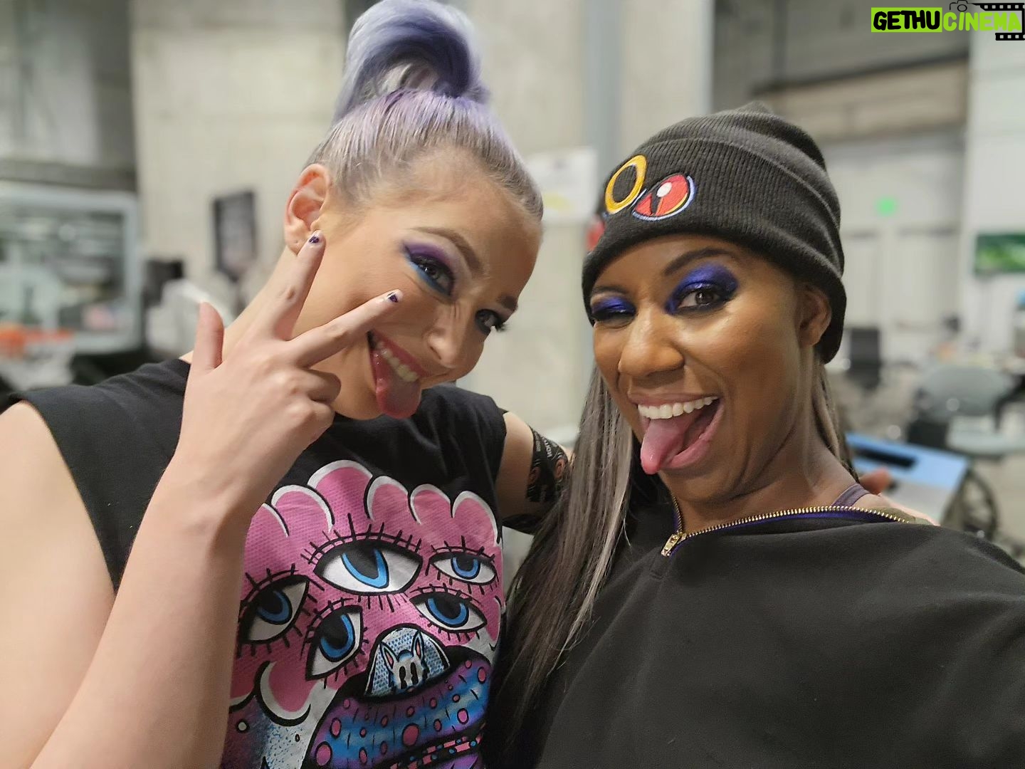 Adrienne Reese - 2.7K Likes - .@AEW
If that ref didn't get in my way I would have whooped @shane216taylor 's ass... but #MIT 2 fka @BillieStarkz did a solid job today... I guess I'll reward her with this posted pic!!!
#AEWWrestleDream #AEWZeroHour
#ForeverROHChamp #MinionOverLord
#TheAlpha #FallenGoddess