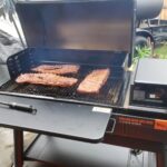 Adrienne Reese Instagram - .@traegergrills Weather may be bad today but that Ain't stopping dad and I from making some ribs! Thank you guys for the #Gift !! Can't wait to destroy these!
