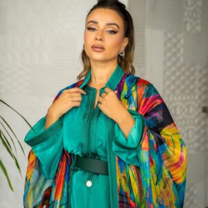 Ahlam Zaimi Instagram - Obsessed with this collection 🤩🎉
By @kounouz.officiel 
.
Photo credit: @kreativeaub 
Mua : @hasnaafriki 
D.a : @simoelalaouii