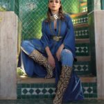 Ahlam Zaimi Instagram - Level up 🙌 . Photographer: @karimaahajja_photography Kimono and accessories: @missmiya.ma Make up and hair : @make_up_by_hala Boots : @zilarussi.shoes Location : @palaisdefes . #ramadan #ramadan2024 #trend #fypシ #fyp #morocco🇲🇦