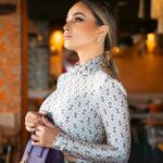 Ahlam Zaimi Instagram - Am I overdressed? Yes? Great!😉 Wearing total look :@elisabettafranchi 📍 @ef_casablanca Make up : @mariam_benchekroun_makeup_art Hair : @aouatifghraib Photos : @kreativeaub D.a: @simoelalaouii #EFFW23 #FALLWINTER2023 #ELISABETTAFRANCHI #efboutique