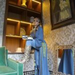 Ahlam Zaimi Instagram - Level up 🙌 . Photographer: @karimaahajja_photography Kimono and accessories: @missmiya.ma Make up and hair : @make_up_by_hala Boots : @zilarussi.shoes Location : @palaisdefes . #ramadan #ramadan2024 #trend #fypシ #fyp #morocco🇲🇦
