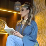 Ahlam Zaimi Instagram - Level up 🙌 . Photographer: @karimaahajja_photography Kimono and accessories: @missmiya.ma Make up and hair : @make_up_by_hala Boots : @zilarussi.shoes Location : @palaisdefes . #ramadan #ramadan2024 #trend #fypシ #fyp #morocco🇲🇦