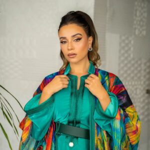 Ahlam Zaimi Instagram - Obsessed with this collection 🤩🎉
By @kounouz.officiel 
.
Photo credit: @kreativeaub 
Mua : @hasnaafriki 
D.a : @simoelalaouii
