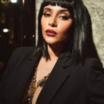 Ahlam Zaimi Instagram - Rule like a queen, shine like Cleopatra😉 Photographed and styled by @othmanessahat Hair: @badr.hairstyle Makeup : @samiacherkaoui.mua Wearing : @lasentinellecasa / @miratendance Location: @fairmontlamarinarabatsale