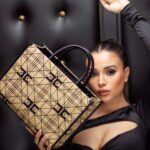 Ahlam Zaimi Instagram - Back to black 🤍 Photo credit : @zakaria_latouri Combinaison et sac by : @ef_casablanca @elisabettafranchi Mua : @hasnaafriki D.a : @simoelalaouii