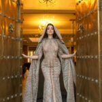 Ahlem Fekih Instagram - Contrat de mariage @fekih.ahlem 💍 @sanfara7050 Dress : @elghanjacouture Realmaker : @sabrinafti @scorpiodigitalwork Mua : @makeupby.dido @la_couronne_crowns Deco : @doniadeco @elbaldistyle Location : @lamenara_hotelandspa