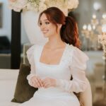 Ahlem Fekih Instagram - Mon homme, mon éternel , mon meilleur ami et mon humain préféré… Je t’aime de tout mon cœur 🤍🙏 Mua @nesrinesbiha haïr @khammarinajwa wearing @balkon_haute_couture deco @doniadeco pièce montée @envie_gourmet taken by @firas.elwerghemmi