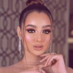 Ahlem Fekih Instagram - We’re all golden sunflowers inside Make up by @dinaragheb Jewelry @iramjewelry_ Hair by @haithamdahab00