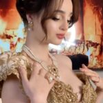 Ahlem Fekih Instagram - وطيتي ✨ Dressed by @elghanjacouture Jewelry @elghanjalifestyle_mh ReelMaker @scorpiodigitalwork MUA @makeupby.dido Hair @khammarinajwa Crown @la_couronne_crowns