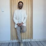 Ahmad Helmy Instagram - ‏جلسة اسرار صناعة السينما في المؤتمر الدولي للنشر العربي في أبوظبي Styled by @maigalal Total look @danjohn.eg @danjohn.official @dstoreegypt