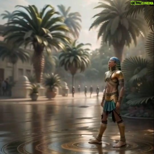 Ahmed Al Fishawy Instagram - The new Egyptian museum ✨️✨️ Final part #fishawy #aiart #egyptianpharaoh