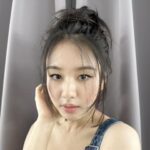 Ahn Eun-jin Instagram - BAZAAR Behind📷