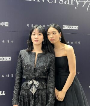 Ahn Eun-jin Instagram - 백상에서 만난 사람들✨