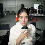 Ahn Eun-jin Instagram - 현대큐밍에 다녀왔구밍🩵😋🩵