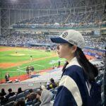 Ahn Eun-jin Instagram - Seoul series…✨🥹🫠💛✨ @mlbkorea @dodgers @padres